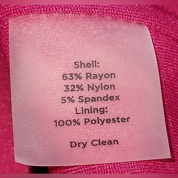 Talbots Fuchsia Medium Weight Sleeveless High Quality Dress NWT - Picture 8 of 10